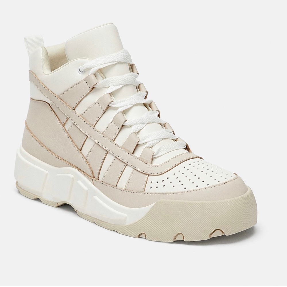 ZARA HIGH TOP SNEAKERS SIZE 9 - Picture 3 of 5